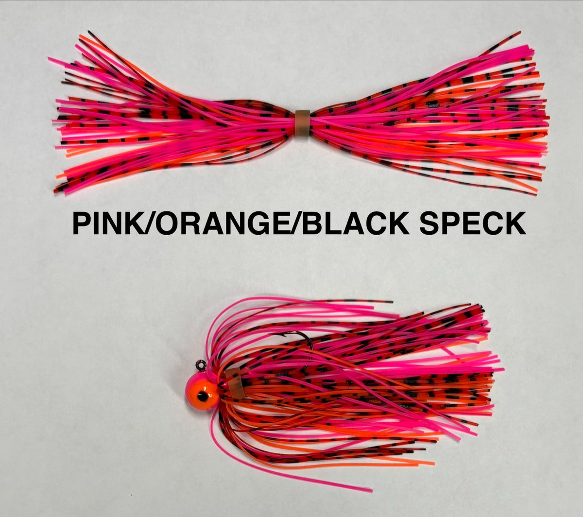 Fishing Lure and Jig Bait Skirt Set - 10 Pack, 50 Strands, 6 Colors