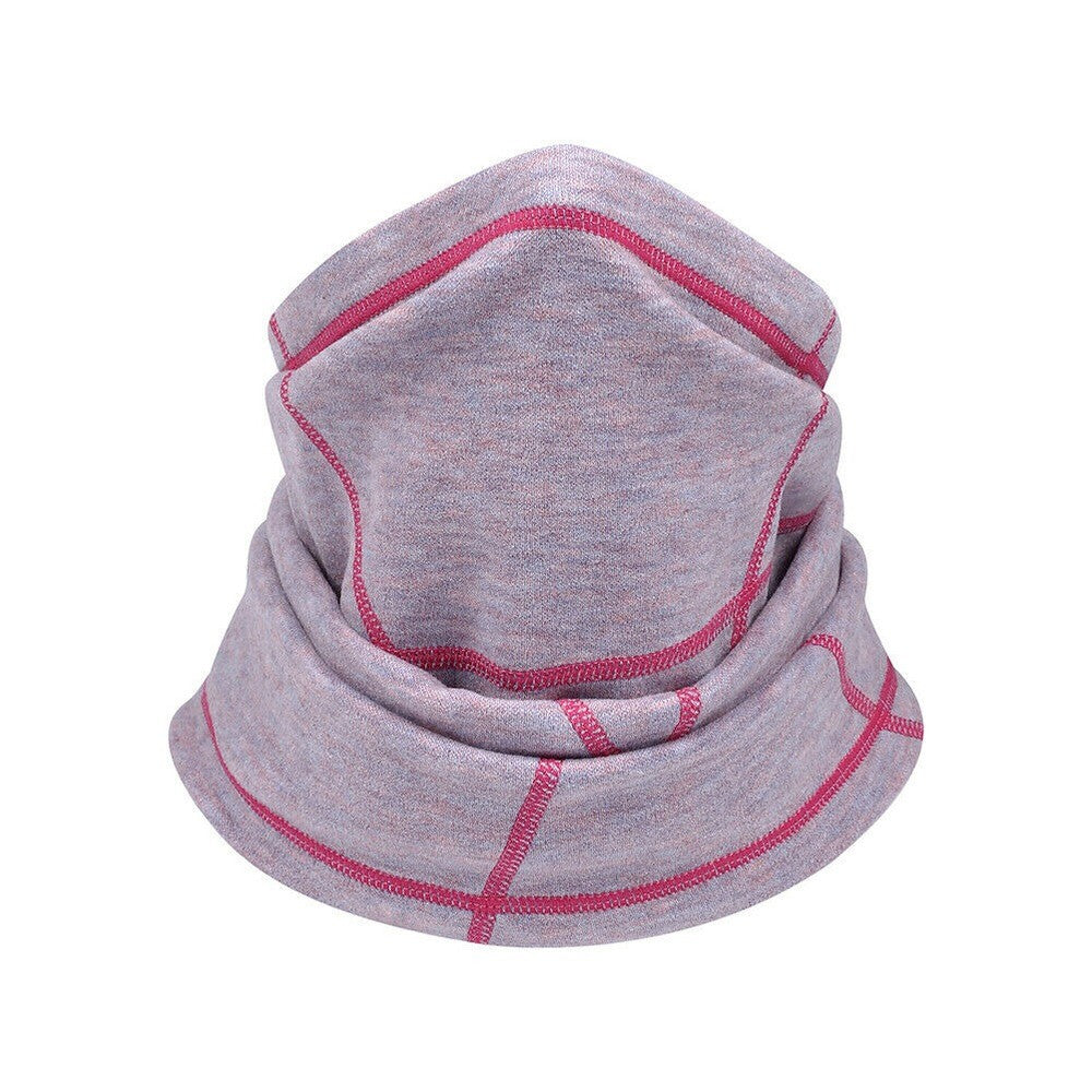 Winter Neck Gaiter Face Mask - Windproof Fleece Scarf for Cold Weather