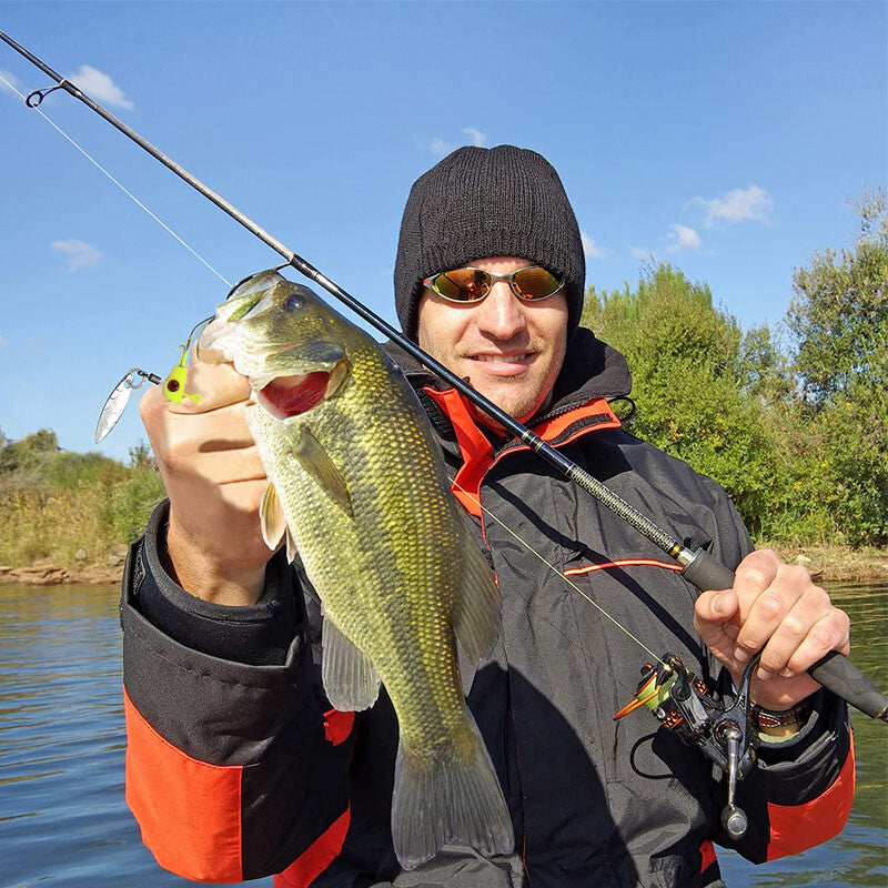 20Pcs Underspin Shad Jig Heads for Freshwater & Saltwater Fishing
