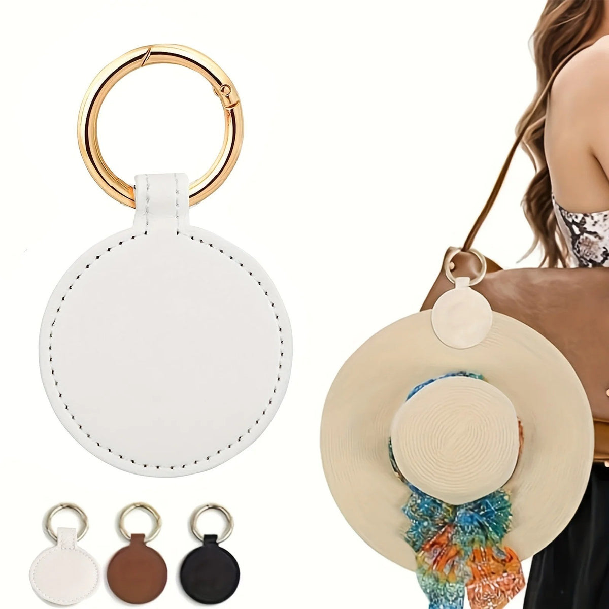 Magnetic Travel Hat Clip for Luggage & Bag Accessories