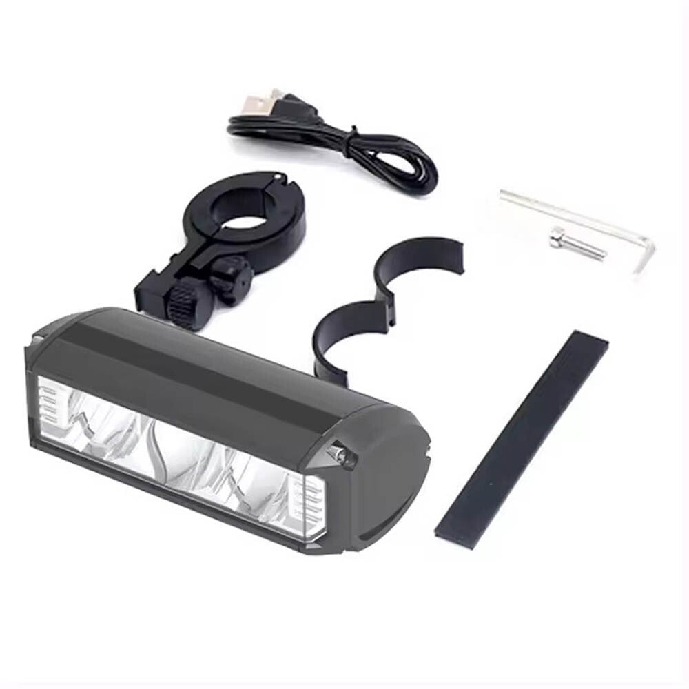 Waterproof Rechargeable LED Bike Headlight - Bright Front Bicycle Light