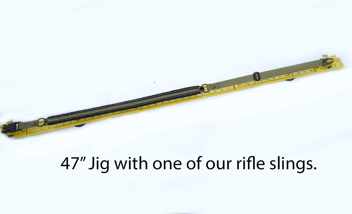 47-Inch Paracord Jig for DIY Crafting Aluminum Paracord Tool