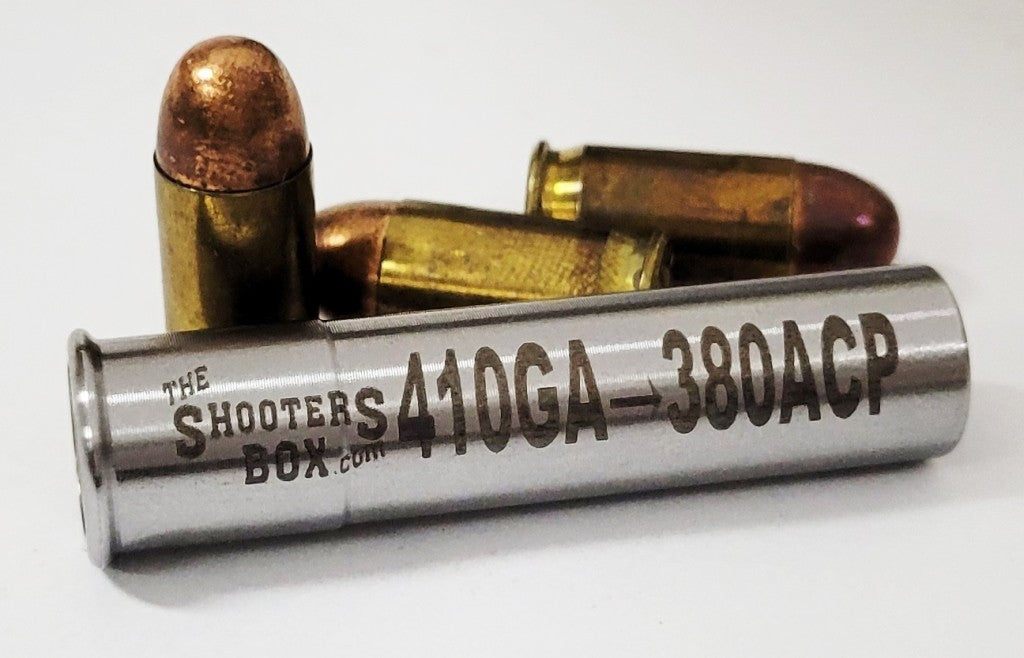410GA to 380ACP Caliber Adapter - Stainless Steel Chamber Reducer