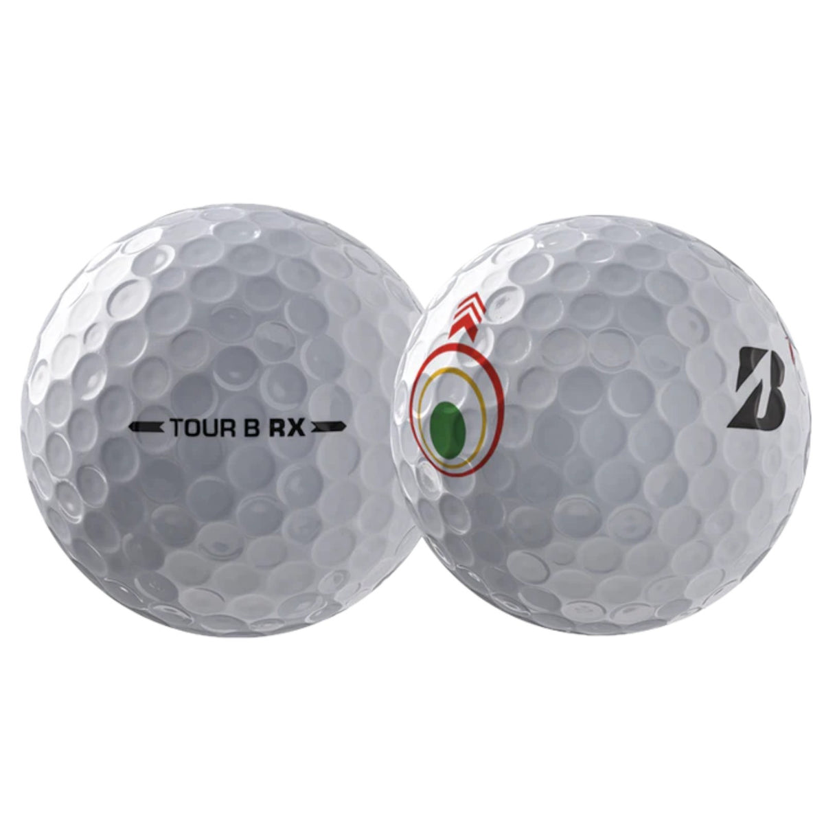 Bridgestone 2026 Tour B RX White Golf Balls Dozen - Distance & Control