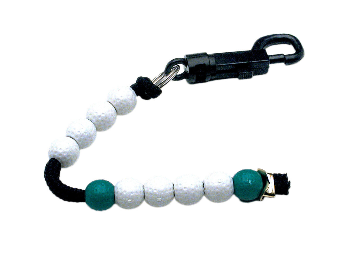Golf Score Bead Counter with Clip - Easy Stroke Tracking