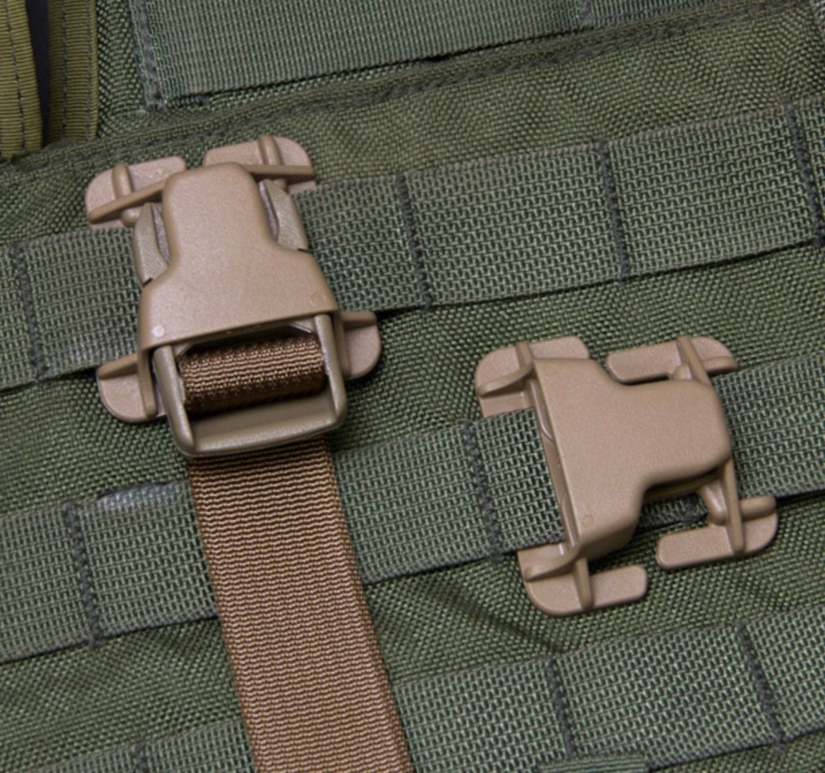 Duraflex Female Buckle for MOLLE PALS Webbing US Made
