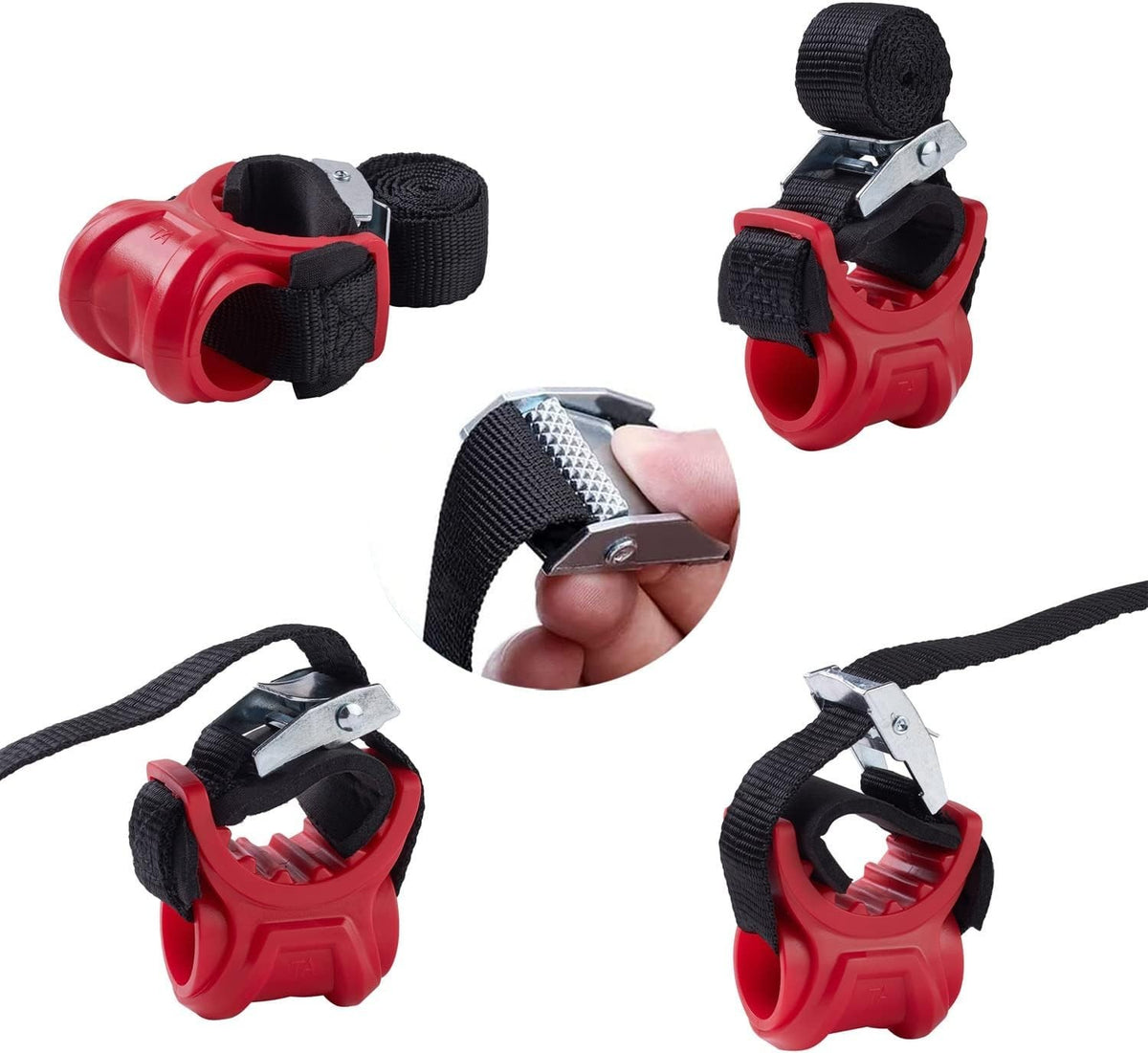6Pcs/Set Bike Rack Hitch Mount Bicycle Car Strap Replacement Cradle...
