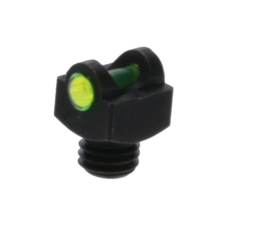 Fiber Optic Front Sight for Hunting Rifles - Bright Green, Durable