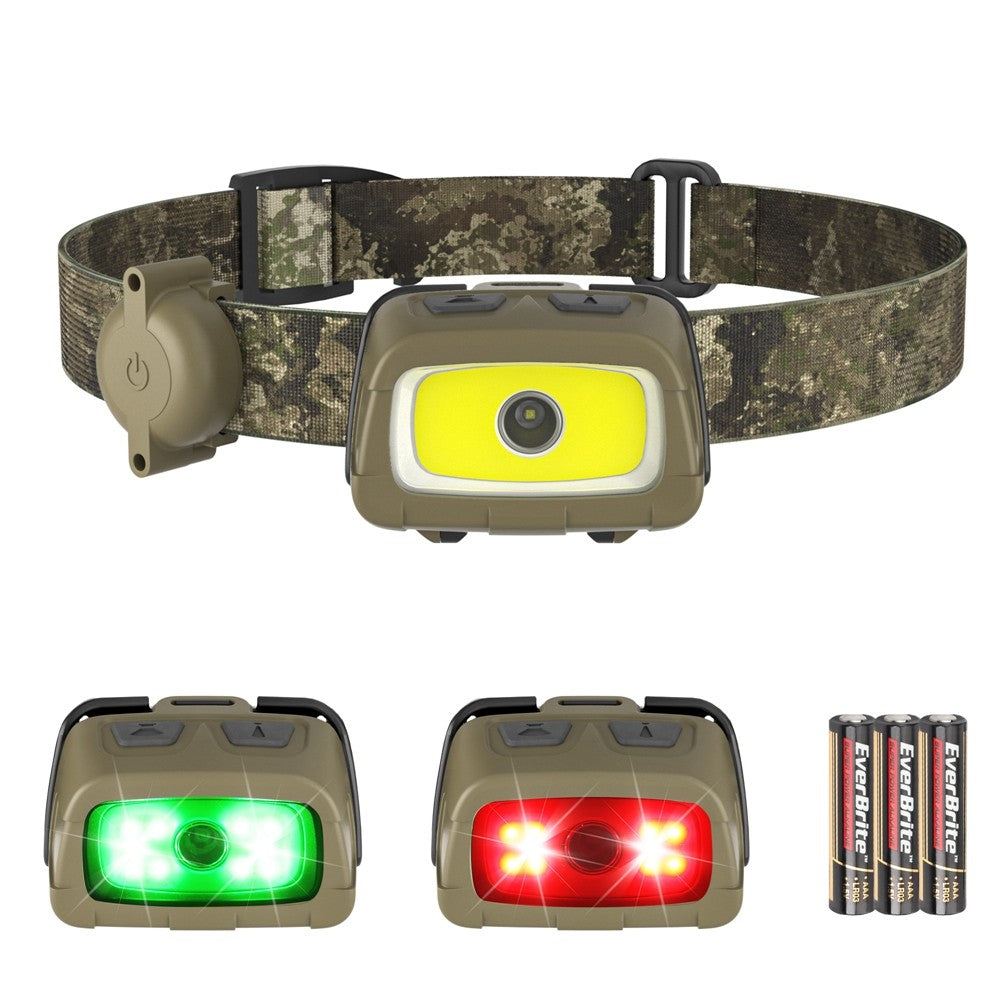 LED Headlamp 7 Light Modes Waterproof Rechargeable Headlight for Camping Running Hunting