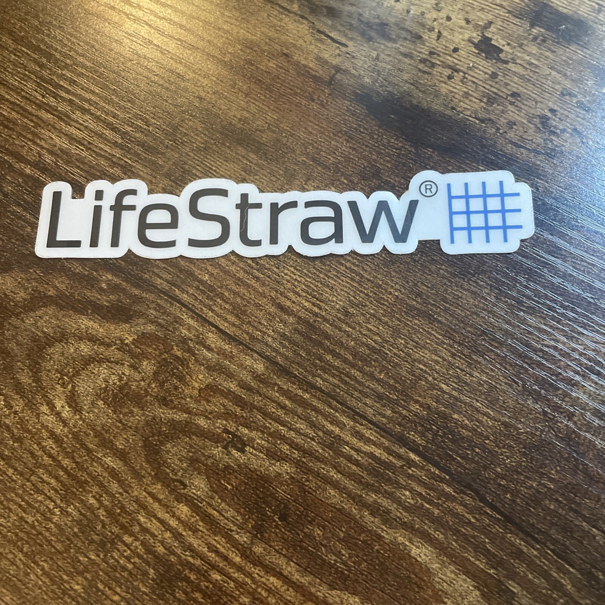 Lifestraw Sticker Decal for Outdoor Use - Waterproof, Reusable