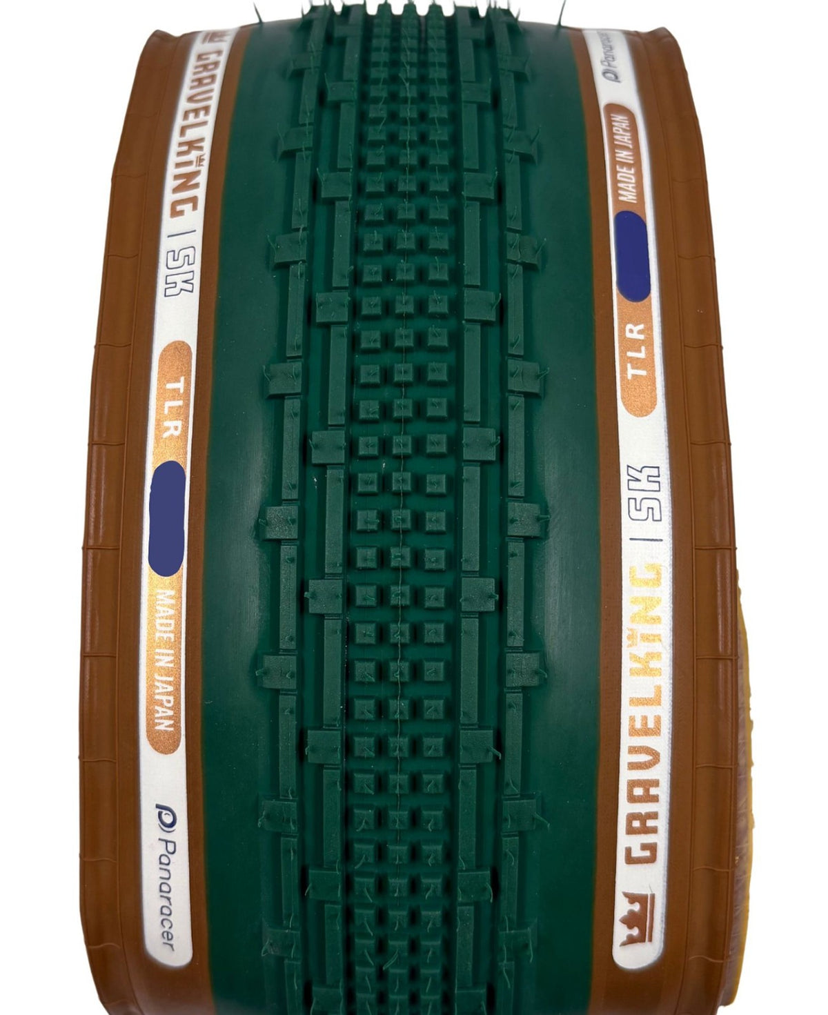 Panaracer Gravelking TLR Tubeless Folding Bicycle Tire - British Racing Green