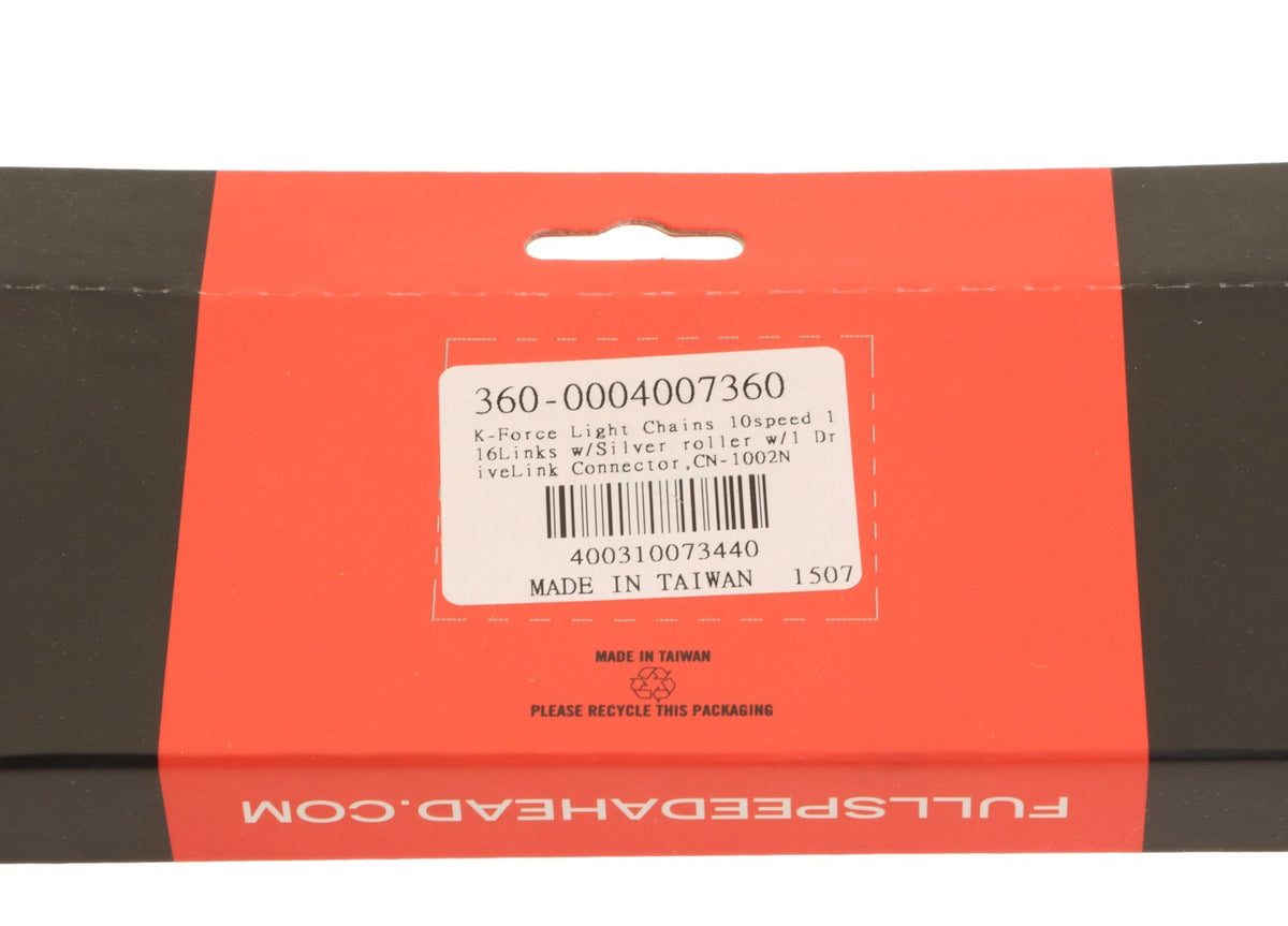 FSA K-Force Light 10-Speed Bicycle Chain with Quick Link - 116 Links