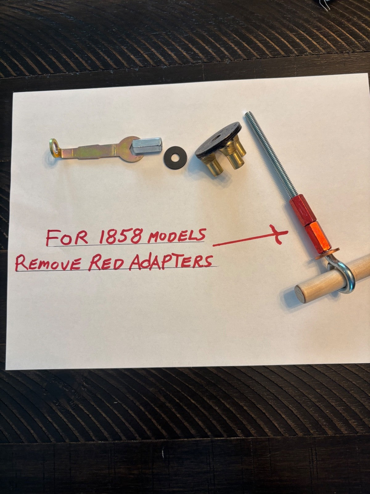Black Powder Revolver Loader for 44 Caliber Cap & Ball Pistols