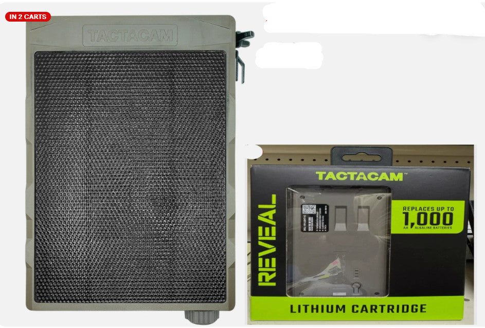 Tactacam Reveal R5 Solar Panel with Battery for Wildlife Cameras