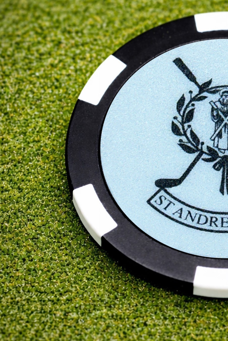 Golf Ball Marker and Poker Chip Set for St. Andrews Old Course
