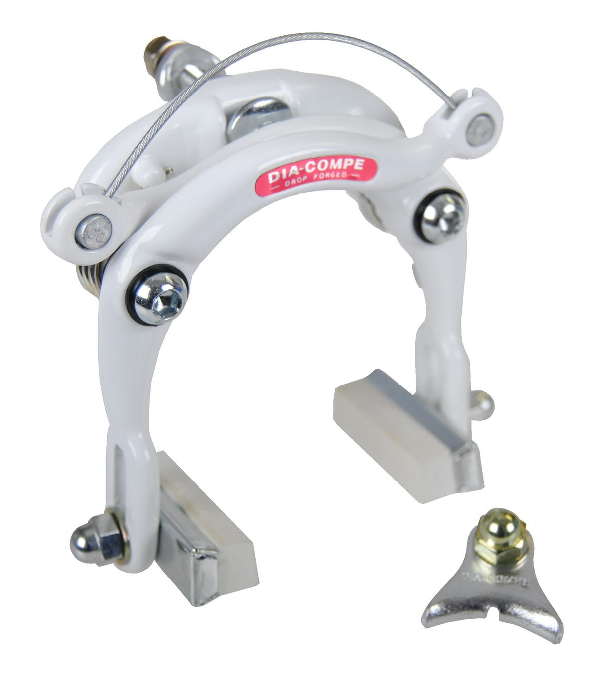 Dia-Compe 750 Rear Center Pull Bicycle Brake Caliper - White