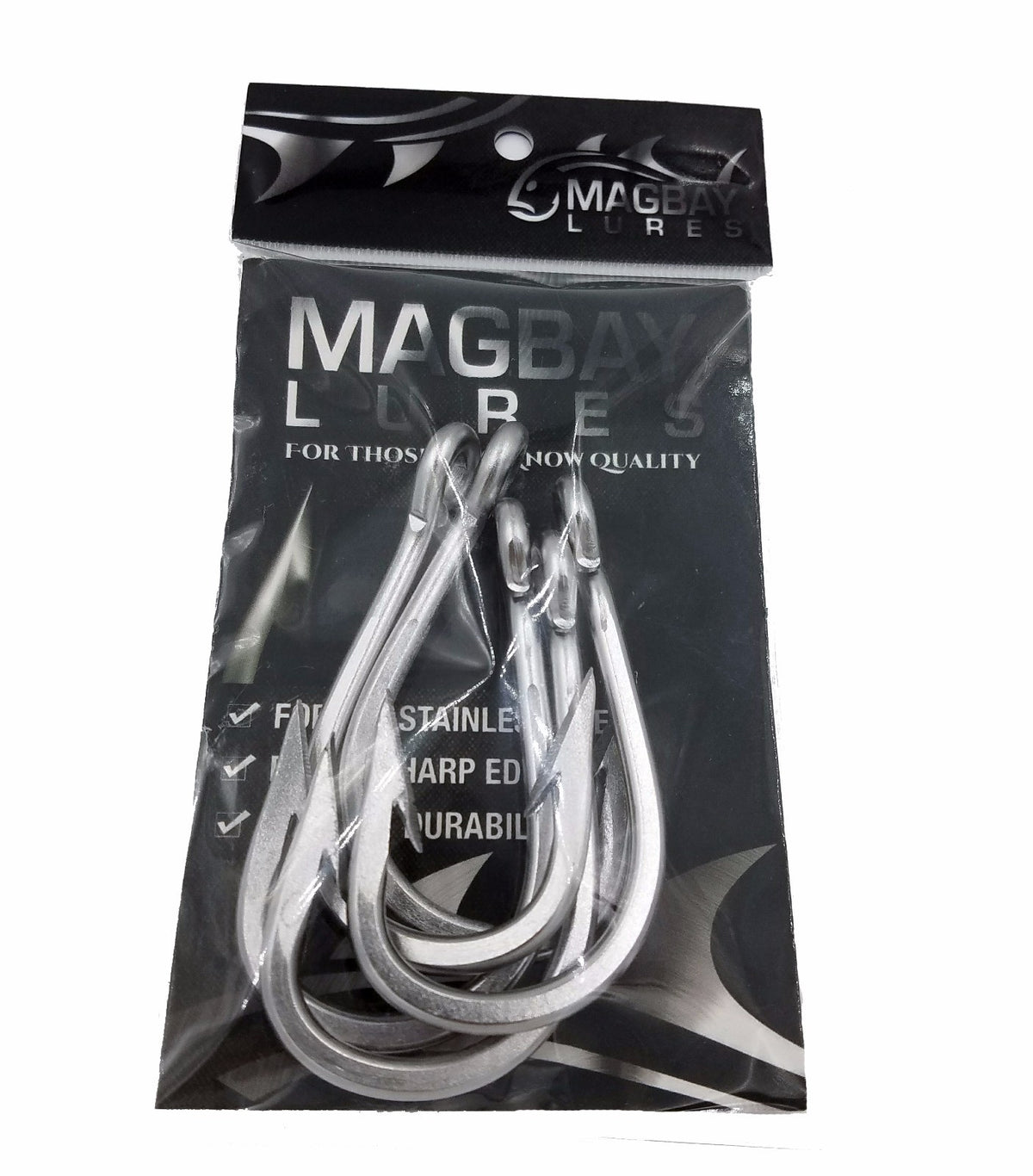 9/0 Double Hookset Rig Stainless Steel Fishing Hooks for Big Game Tuna & Marlin