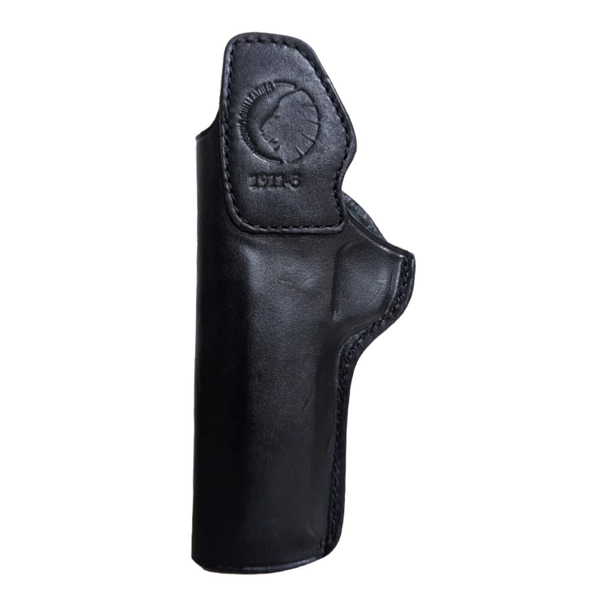 Leather IWB Concealed Carry Holster for 1911 5-inch Handguns - Right Hand