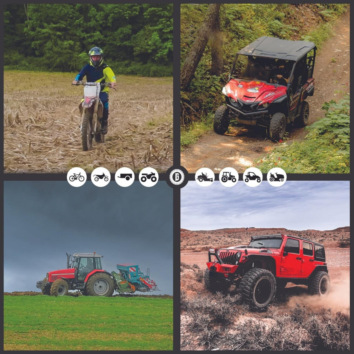 Off-Road Tire Repair Kit for SxS UTV ATV - Sidewall Puncture Fix