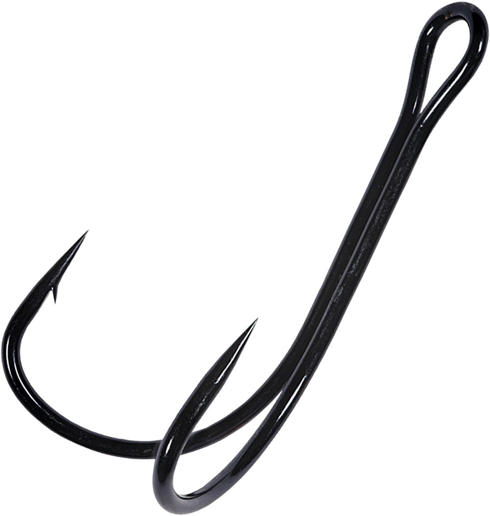 Double Fishing Hooks for Trophy Fish Rigging - Multiple Sizes & Pack Quantities