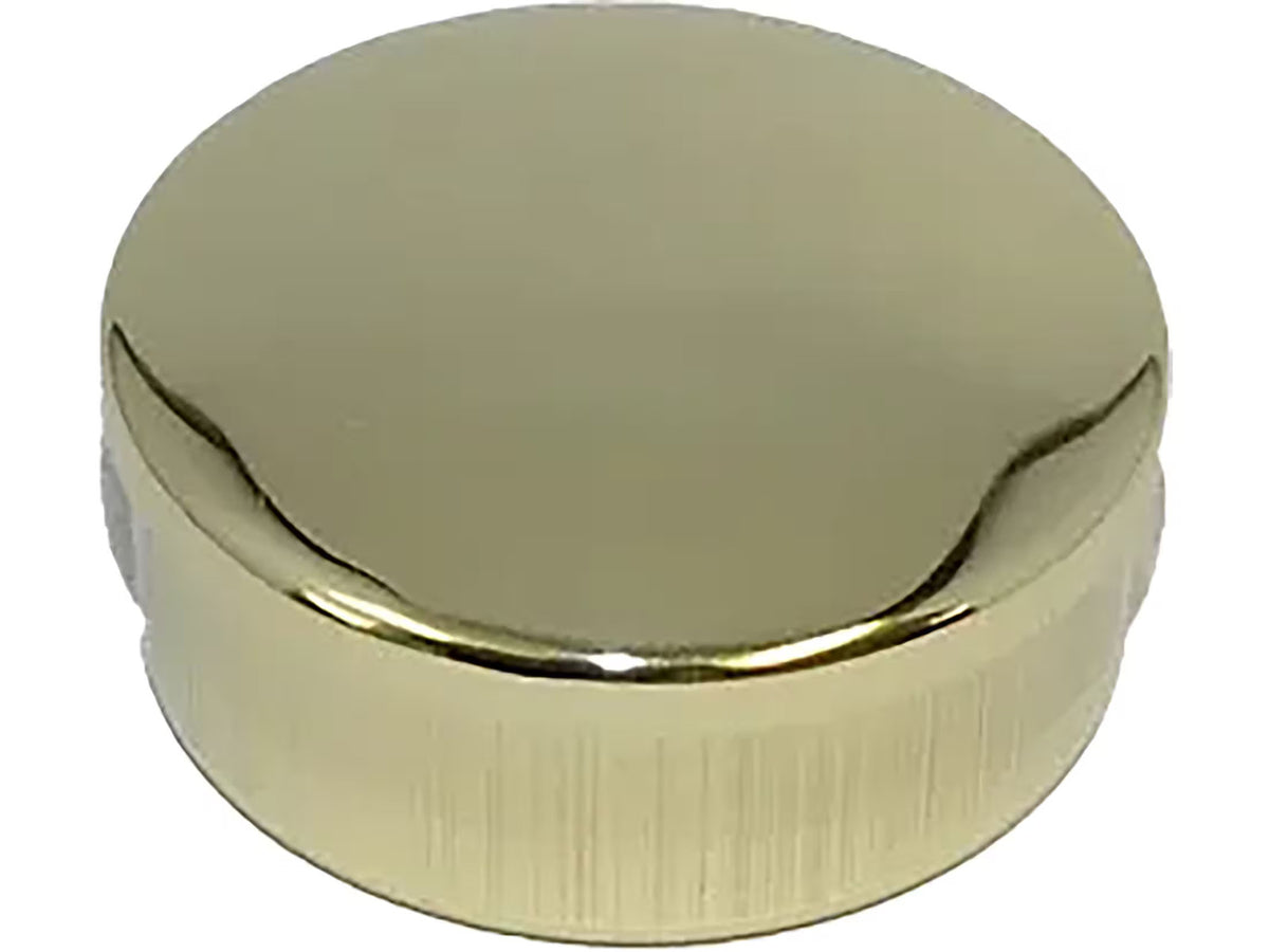 Muzzleloading Cap & Primer Storage Box Brass Finish 1 5/8" Diameter