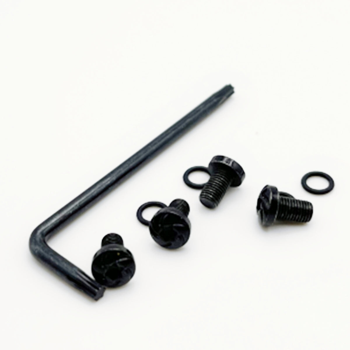 1911 Pistol Grip Screws Spiral Design - Multiple Colors, Stainless Steel
