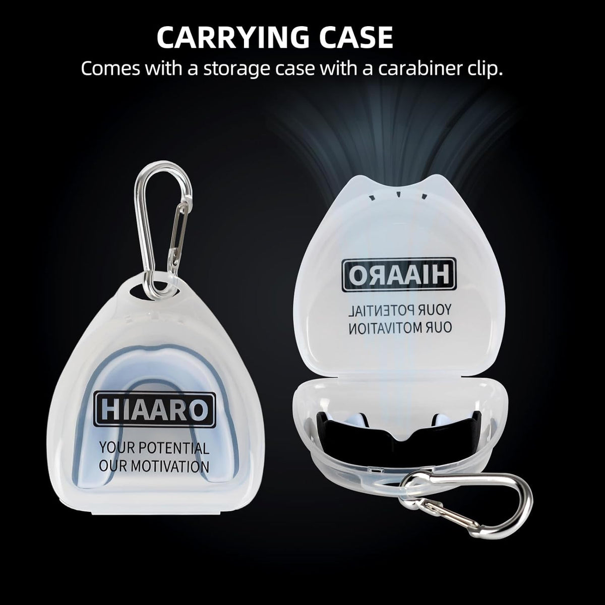 Kids Sports Mouthguard 6 Pack with Case for Boxing MMA Football
