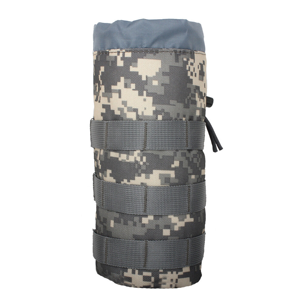 35oz Outdoor Tactical Water Bottle Pouch Hiking Belt Holder Military Gear