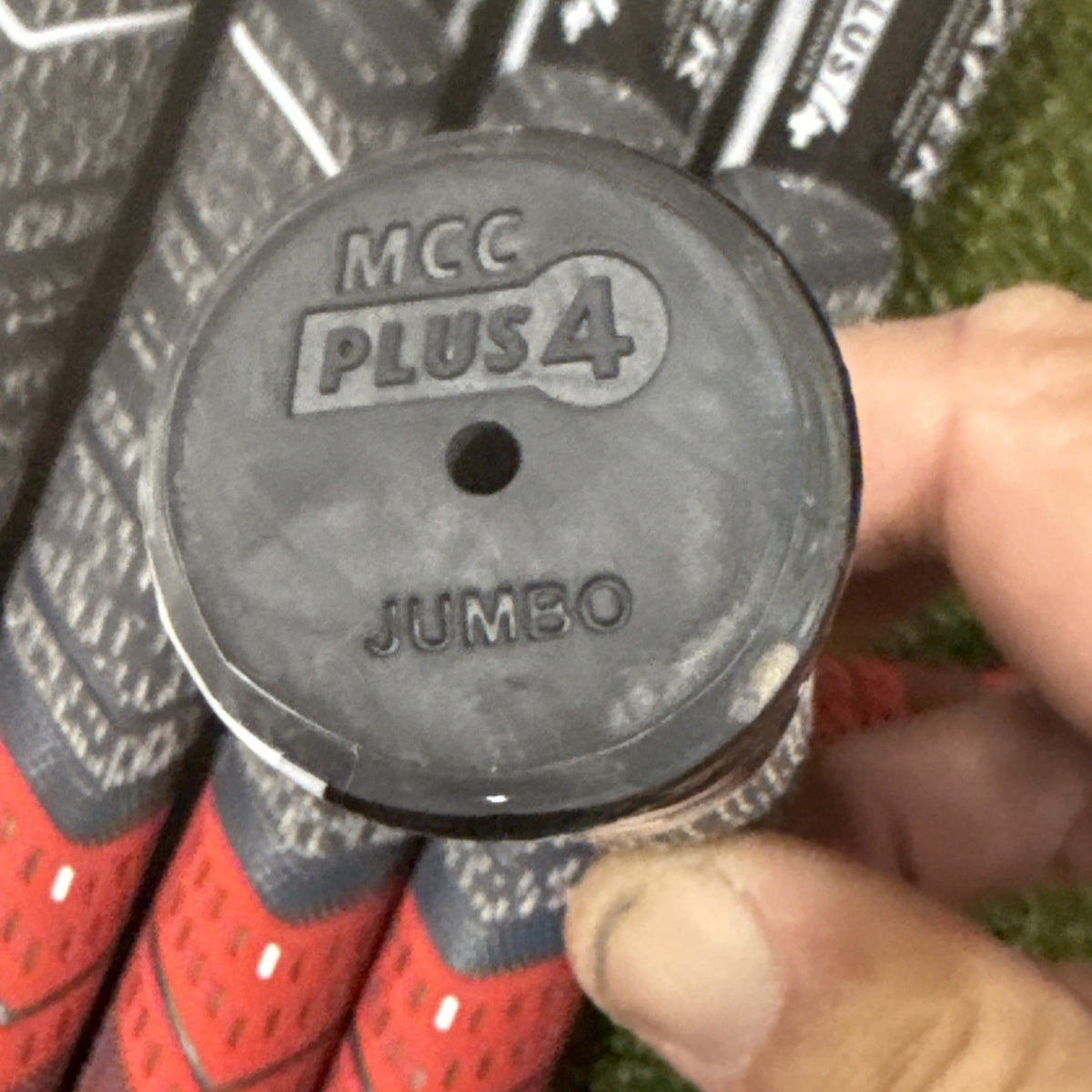 Golf Pride MCC Plus 4 Jumbo Golf Grips - Red, Authentic Tour-Performance