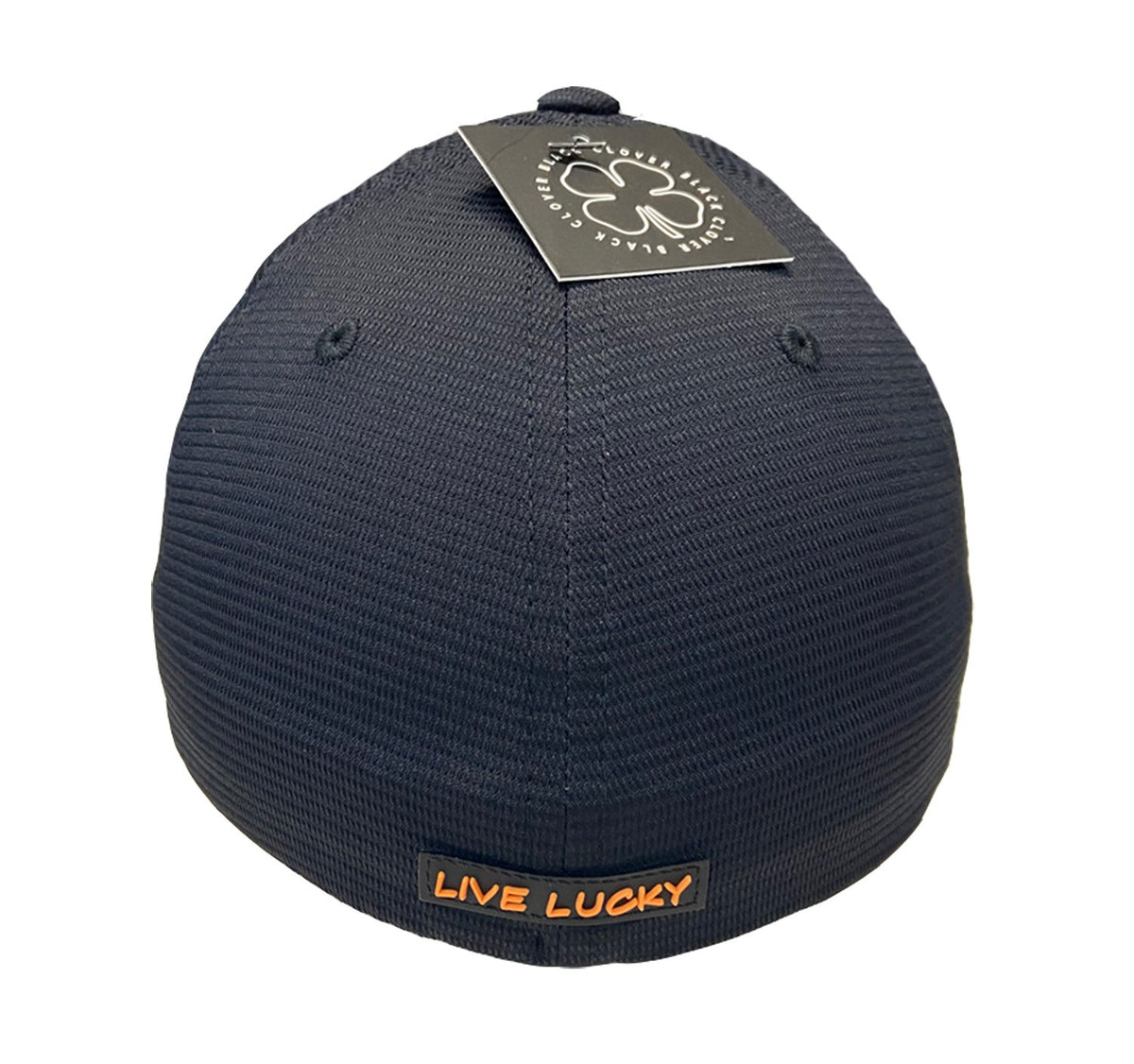 Black Clover Lucky Florida Resident Fitted Golf Hat - Black L/XL