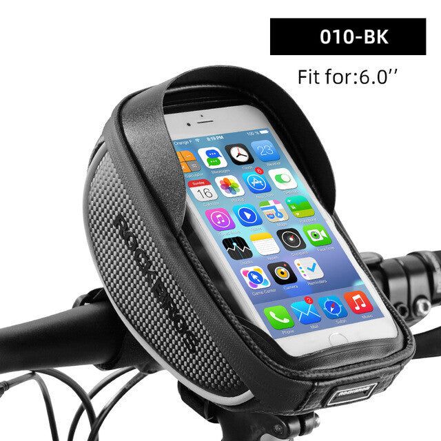 Waterproof Bike Phone Frame Bag for Cycling - Under 7 Inch Universal Pouch