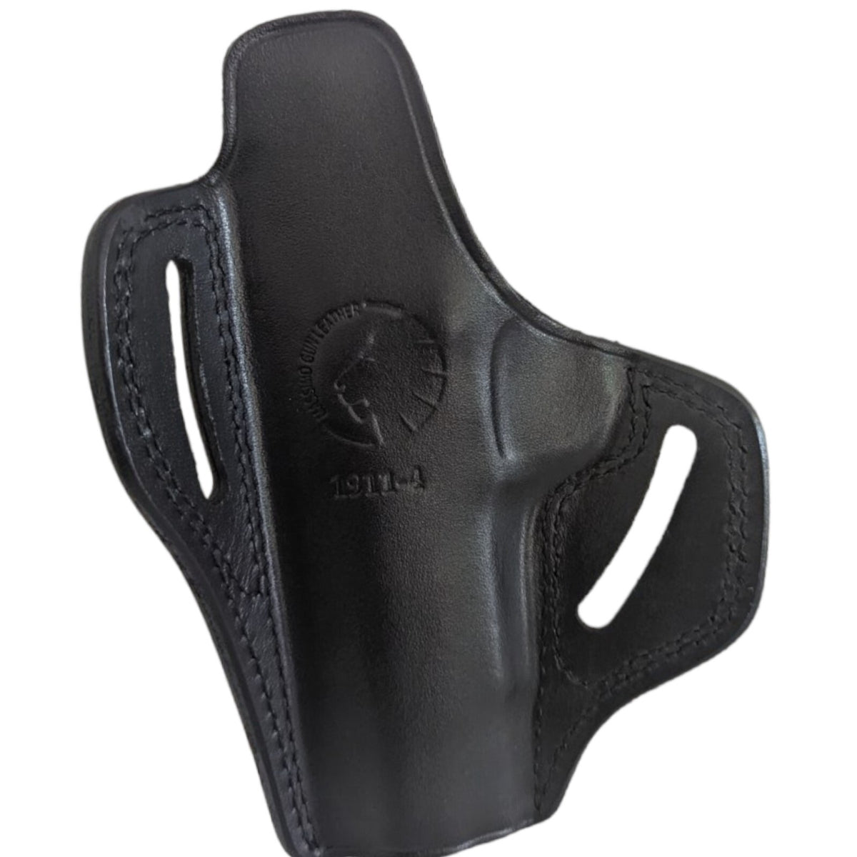 1911 Leather Holster Right Hand OWB Gun Holster Fits 4.25" 1911 Models