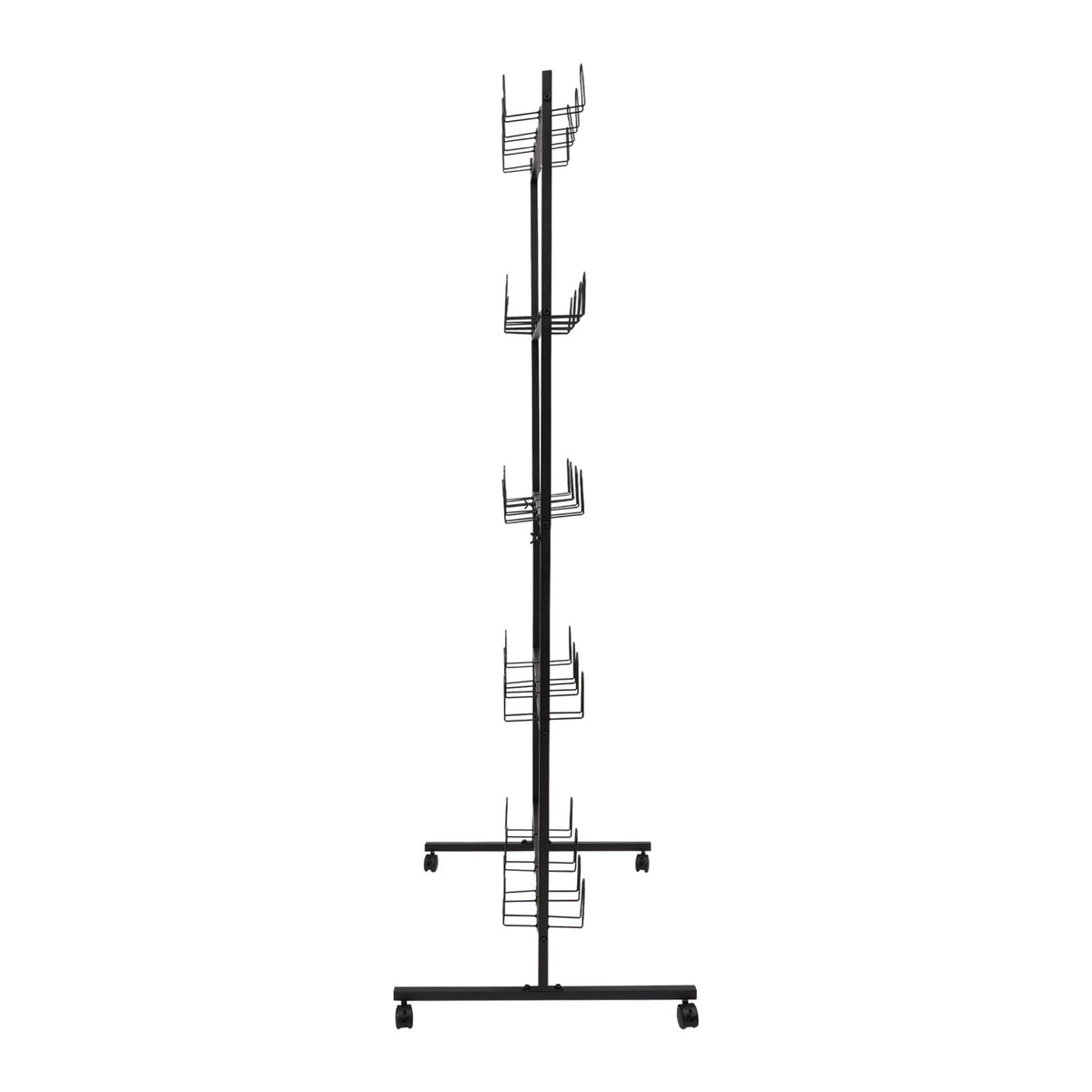Boxing Gloves Drying Rack Steel Storage Stand with Wheels for Gym