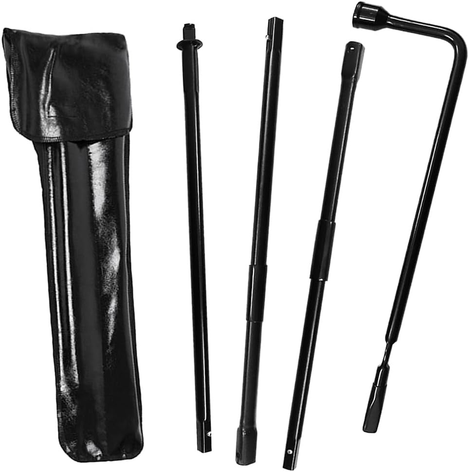 Vehicle Tire Repair Kit with 19mm Wrench for Chevy GMC & Colorado