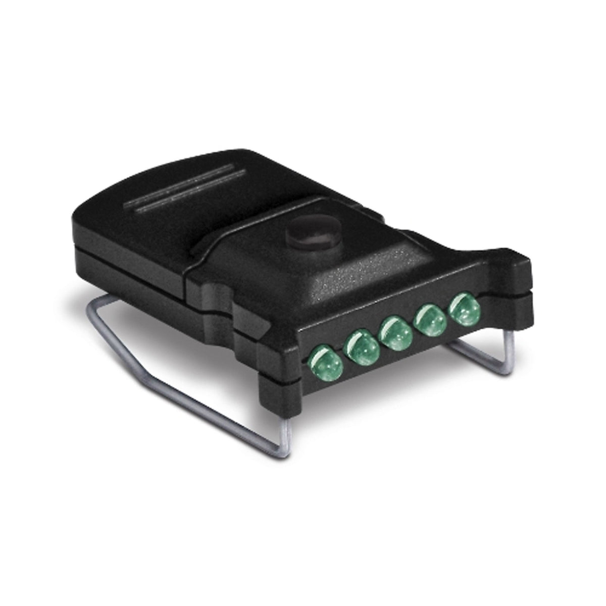 Cyclops Micro Hat Clip Light with 10 Lumens and 5 Green LEDs