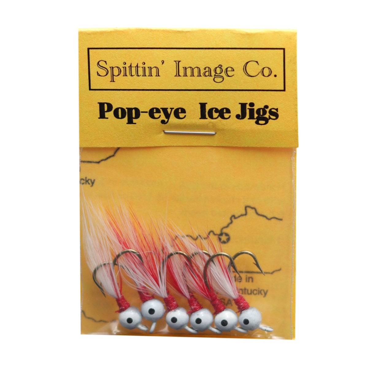 Artificial Fishing Jigs - 1/20 oz Flies with Hand Tied Feathers - 6 Pack