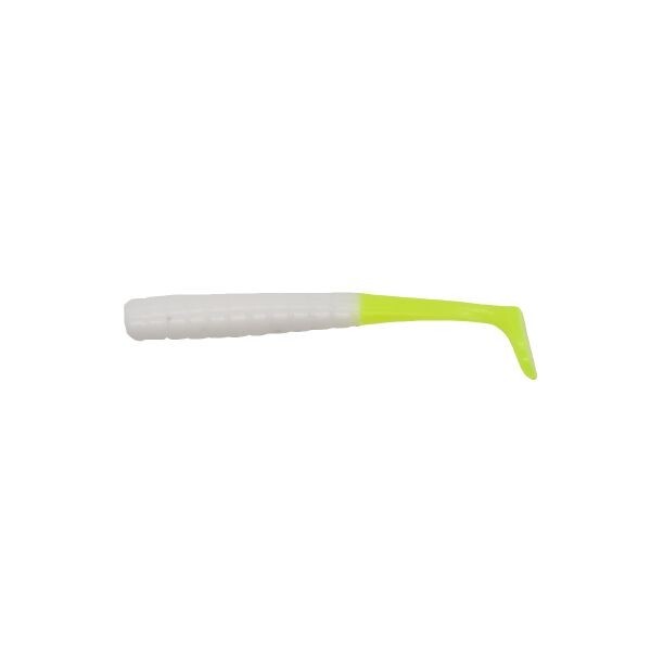 Fishing Lures - Tiny Dancer Crappie Baits White/Chartreuse 36 Count