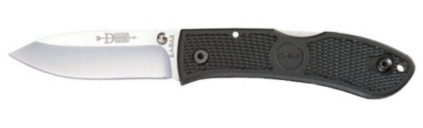 Folding Hunter Knife with D2 Steel Blade and Lockback Mechanism