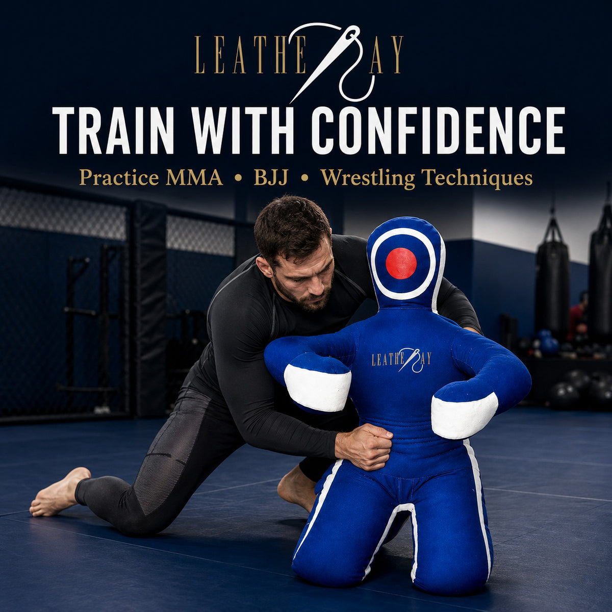 Grappling Dummy Boxing MMA Jiu Jitsu Training Dummy Unfilled Canvas
