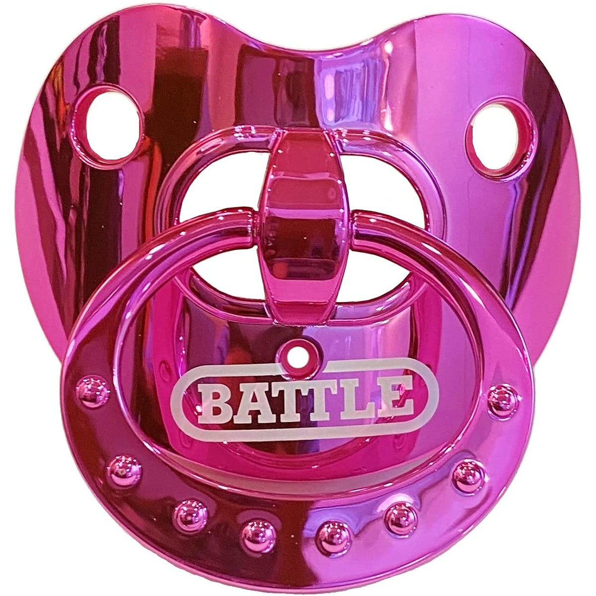 Pink Lip Protector Mouthguard for Sports Safety - Battle Sports Binky Oxygen