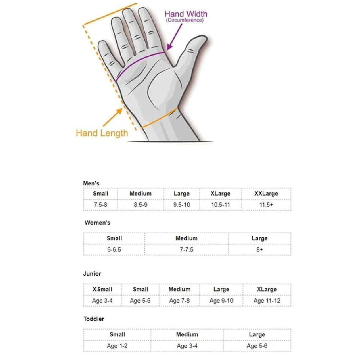 Men's Winter Insulated Ski & Snowboard Gloves - Waterproof, Touchscreen Compatible