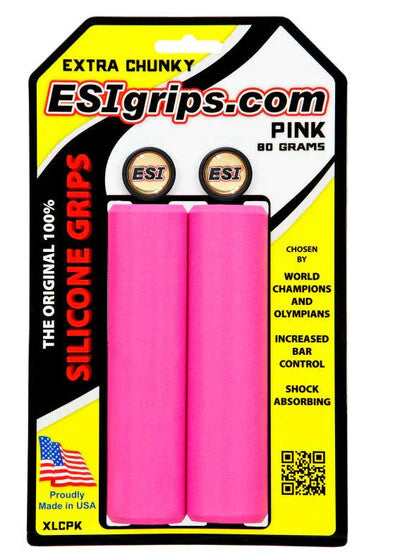 Extra Chunky 34mm Silicone Bike Handlebar Grips 130mm Lightweight MTB