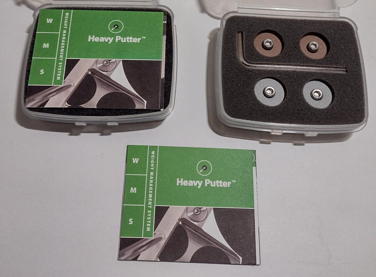 Golf Heavy Putter Weight Management System Kit for Training & Customization