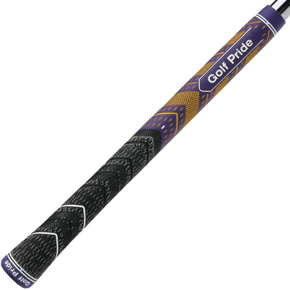 Golf Pride MCC Plus 4 Teams Golf Grips Purple/Yellow Multi-Set