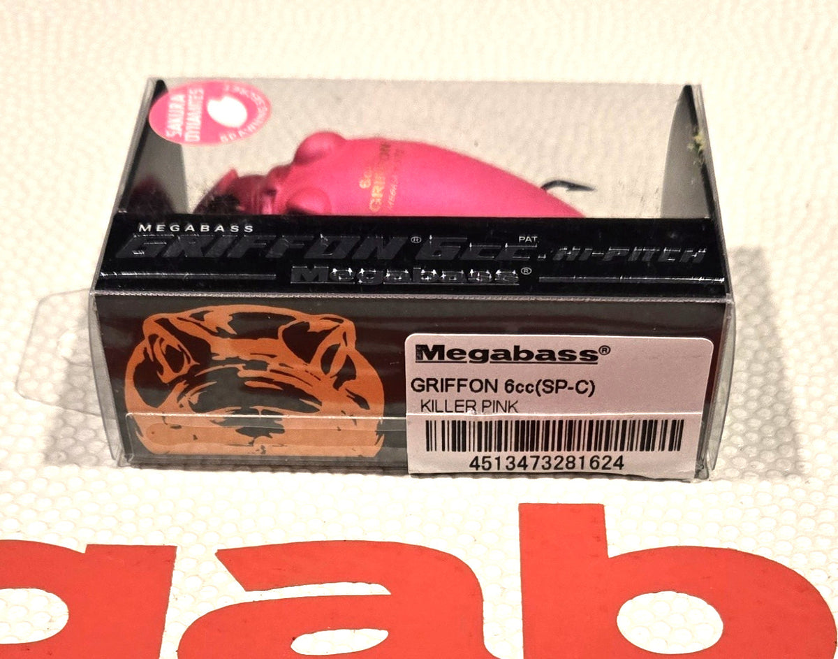 Megabass Griffon 6cc High Pitch Fishing Lure - Killer Pink SP-C Limited Edition