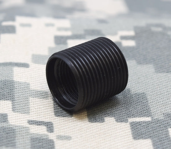 1/2x28 to 5/8x24 Threaded Barrel Adapter Made in USA Black