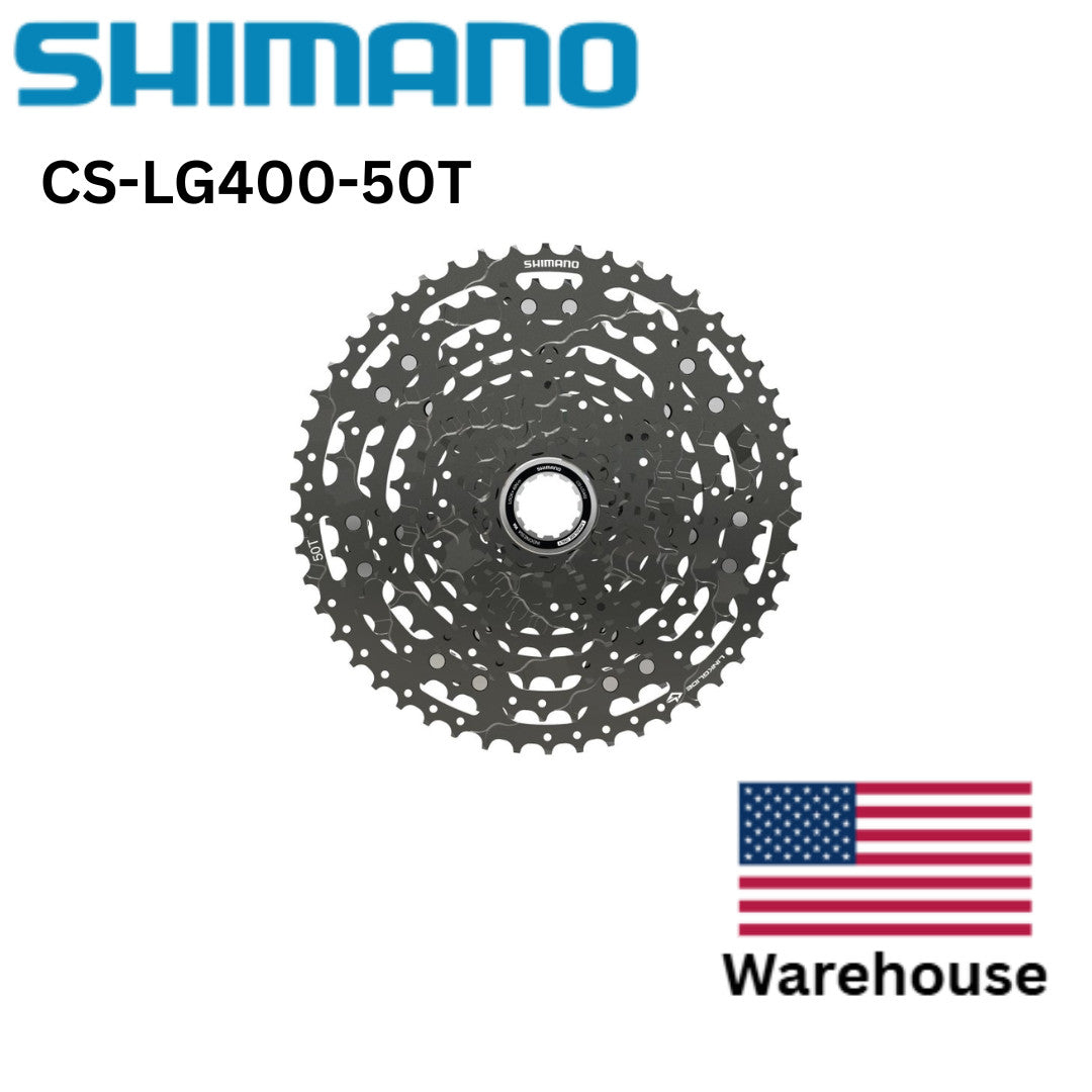 Shimano LinkGlide 11-Speed MTB/Electric Bike Cassette 11-50T - Long-Lasting Durability