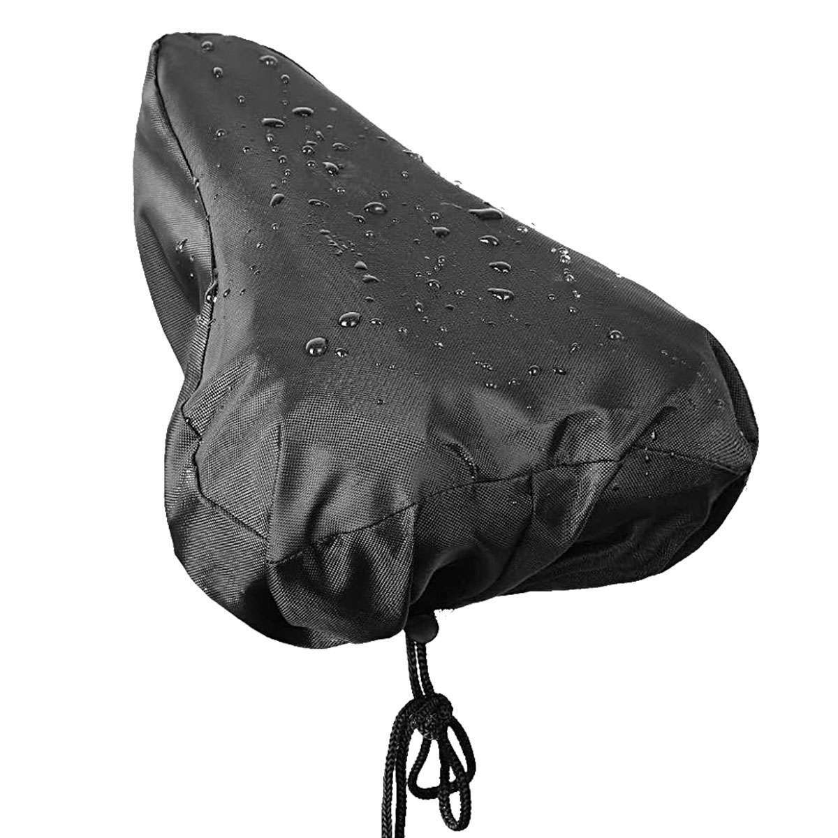 Waterproof Bike Seat Cover - Dustproof Rainproof Saddle Protector 27x24cm