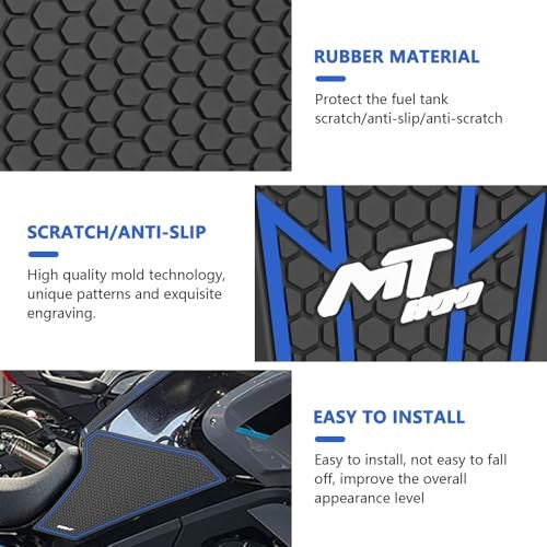 Motorcycle Fuel Tank Protector Stickers Gas Knee Grip Pad for 800MT 2021-2024