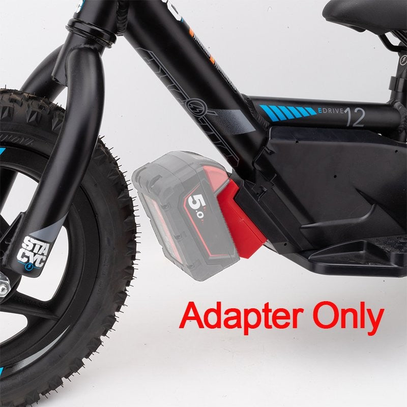Milwaukee 18V Battery Adapter for Stacyc 12" and 16" Bikes